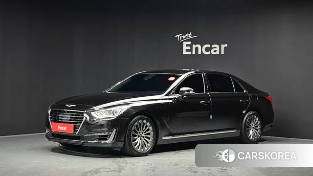 Genesis EQ900 2018 Черный из Кореи