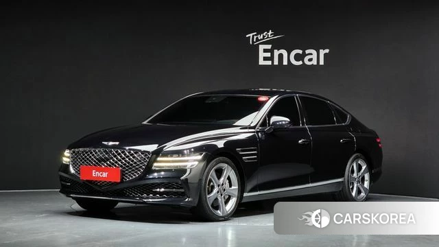 Genesis G80 (RG3) 2021 Черный из Кореи