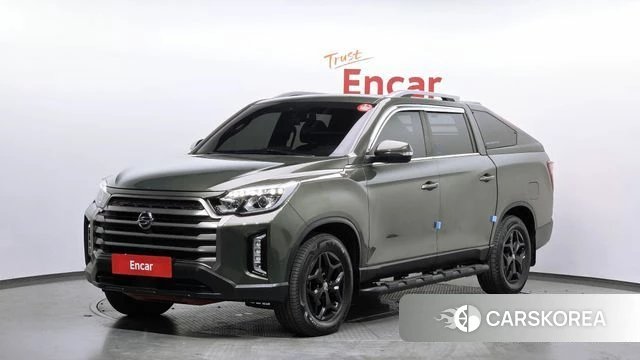 Ssangyong The New Rexton Sport 2021 Зеленый из Кореи