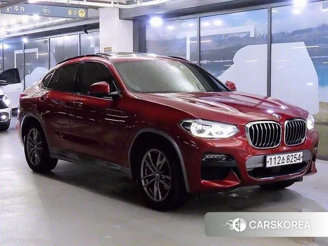 BMW X4 (G02) 2020 Красный из Кореи
