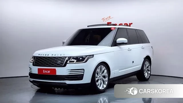 Land Rover Range Rover 4th Generation 2019 Белый из Кореи