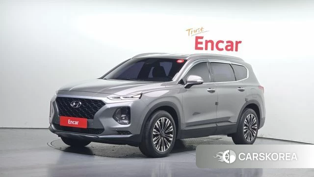 Hyundai Santa Fe TM 2018 Серый из Кореи