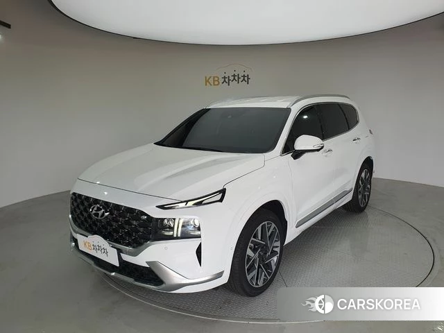 Hyundai The New Santa Fe 2021 Белый из Кореи