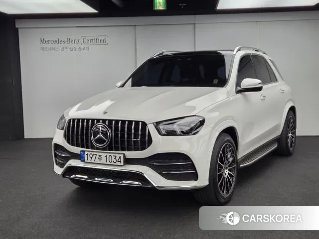Mercedes-Benz GLE-Class W167 2023 Белый из Кореи