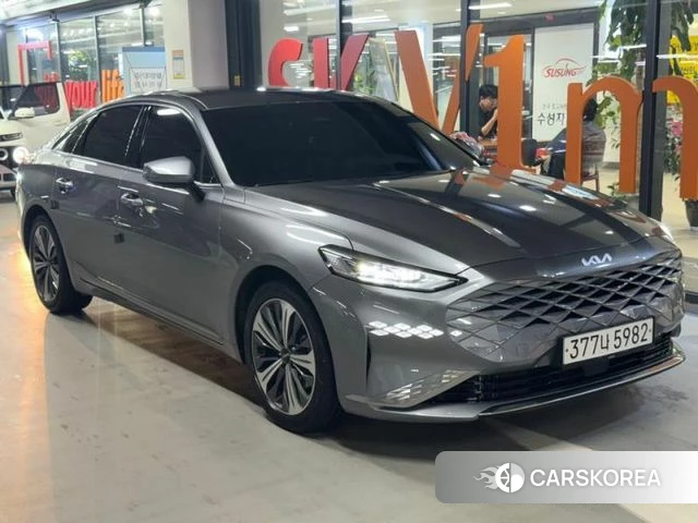 Kia K8 Hybrid 2023 Серебристо-серый из Кореи
