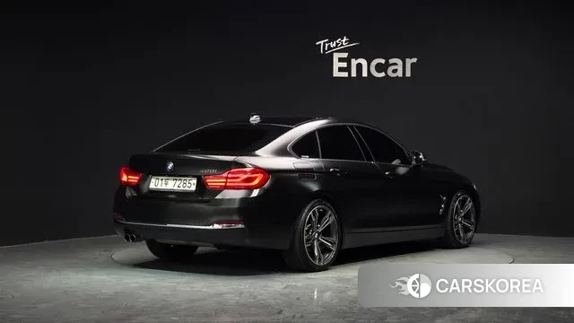 BMW 4 Series (F32) 2018 Черный из Кореи