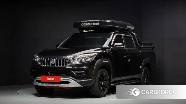 Ssangyong Rexton Sports Cannes 2020 Черный из Кореи