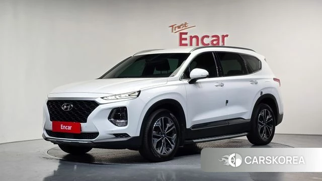 Hyundai Santa Fe TM 2019 Белый из Кореи