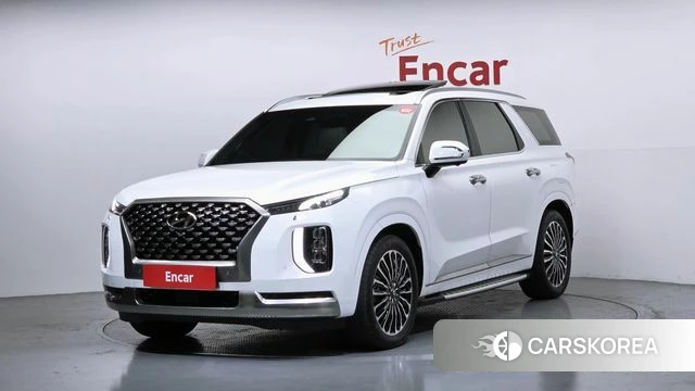 Hyundai Palisade 2022 Белый из Кореи