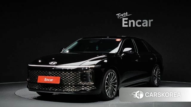Hyundai Grandeur (GN7) 2024 Черный из Кореи