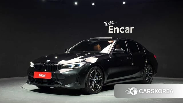 BMW 3 Series (G20) 2023 Черный из Кореи