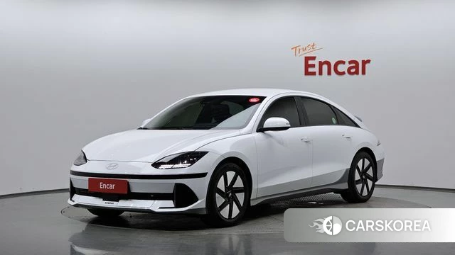 Hyundai Ionic 6 2022 Белый из Кореи