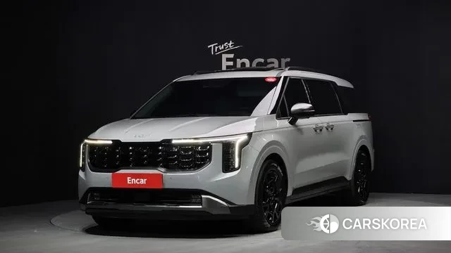 Kia The New Carnival 4th Generation 2024 Серебристо-серый из Кореи