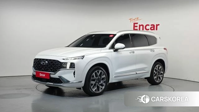 Hyundai The New Santa Fe 2021 Белый из Кореи