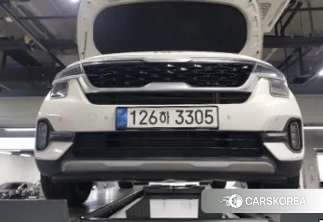 Kia Seltos 2021 Белый из Кореи