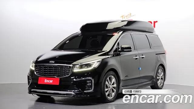 Kia The New Carnival 2019 Черный из Кореи