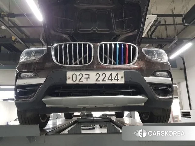 BMW X3 (G01) 2018 Коричневый из Кореи