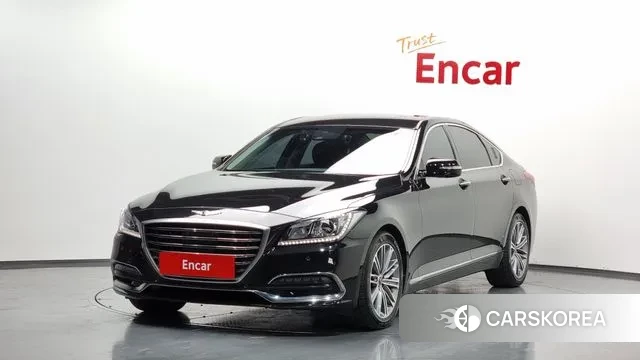 Genesis G80 2018 Черный из Кореи