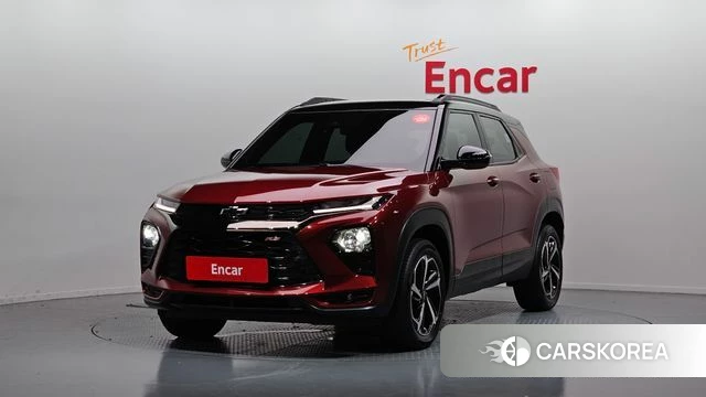 Chevrolet (GM Daewoo) Trailblazer 2021 Красный из Кореи