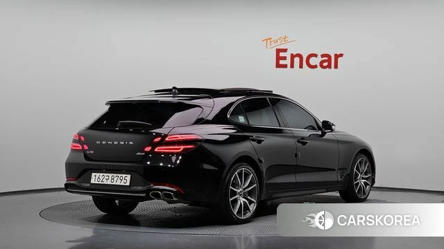 Genesis The New G70 Shooting Brake 2022 Черный из Кореи