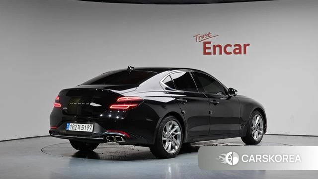 Genesis The New G70 2021 Черный из Кореи