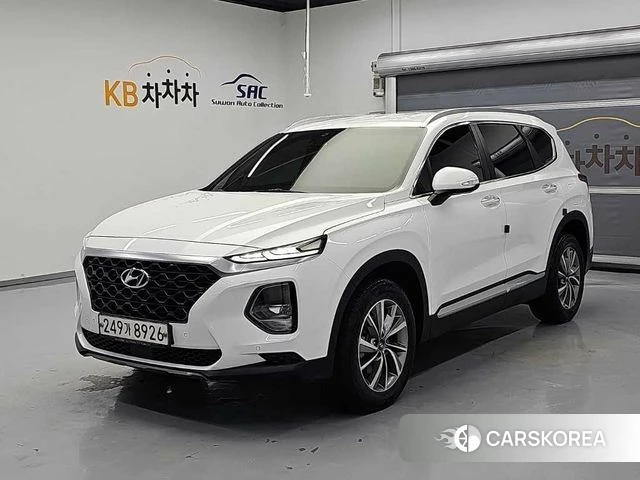 Hyundai Santa Fe TM 2020 Белый из Кореи