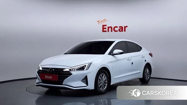Hyundai The New Avante AD 2019 Белый из Кореи