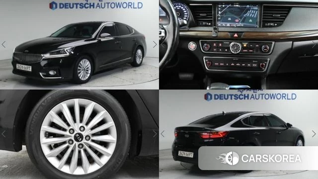 Kia Come New K7 2018 Черный из Кореи