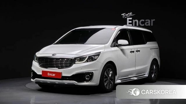 Kia All New Carnival 2018 Белый из Кореи