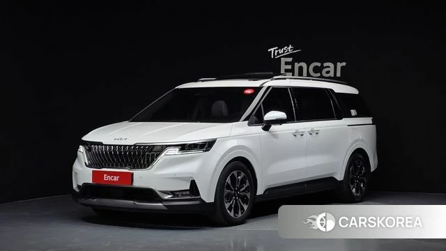 Kia Carnival 4th generation 2023 Белый из Кореи