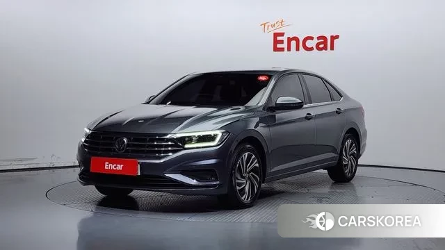 Volkswagen 7th Generation of Jetta 2021 Серый из Кореи
