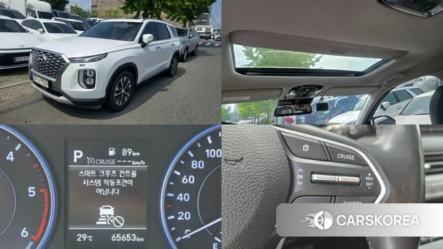 Hyundai Palisade 2019 Белый из Кореи