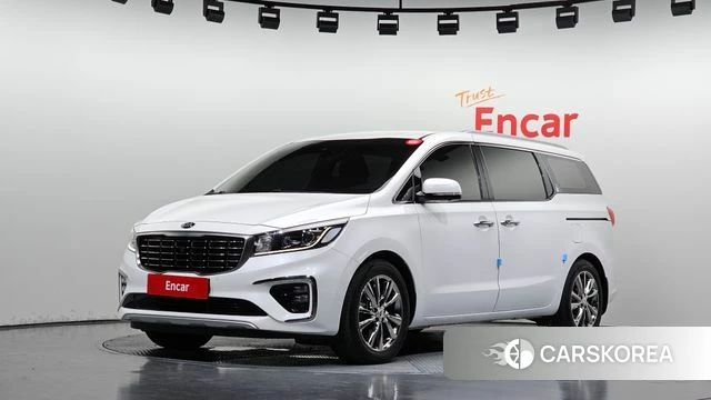 Kia The New Carnival 2019 Белый из Кореи