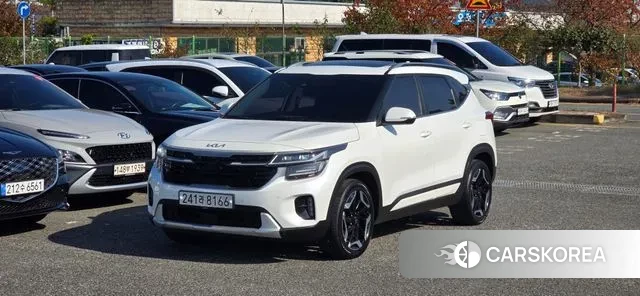 Kia The New Seltos 2022 Белый из Кореи