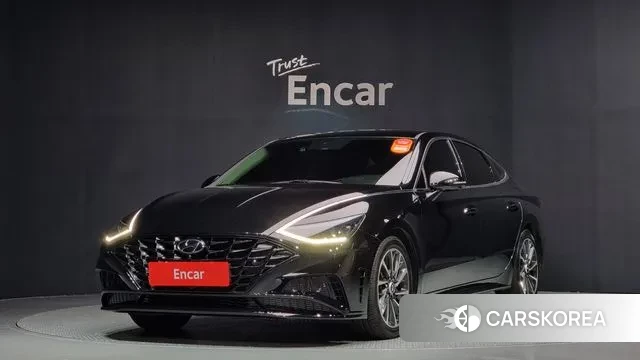 Hyundai Sonata (DN8) 2022 Черный из Кореи