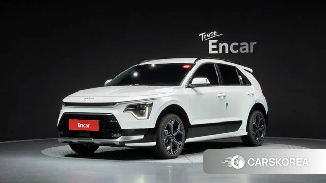 Kia Di Ol Nu Niro 2022 Белый из Кореи