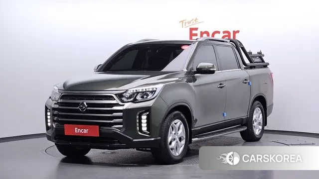 Ssangyong The New Rexton Sport 2022 Зеленый из Кореи