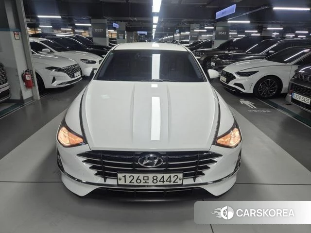 Hyundai Sonata (DN8) 2020 Белый из Кореи