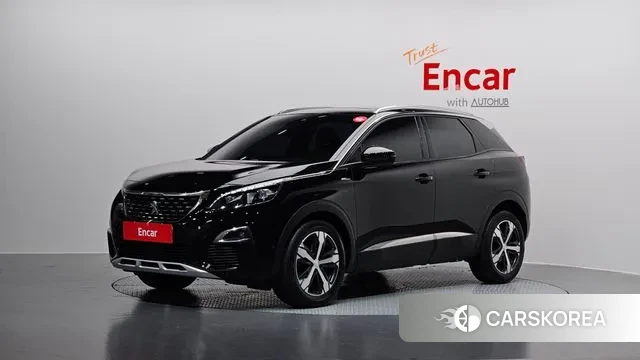Peugeot 3008 second generation 2020 Черный из Кореи