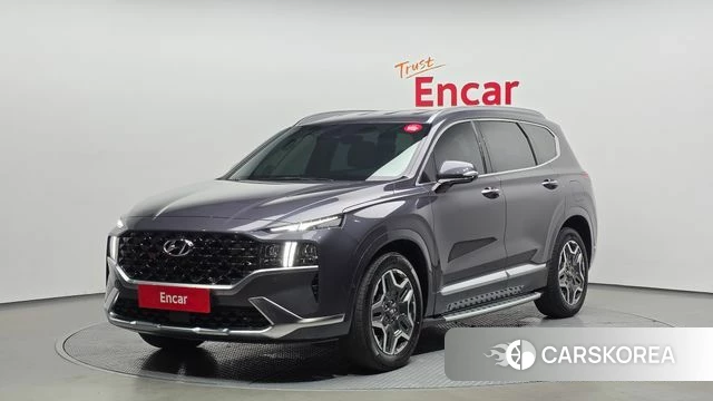 Hyundai The New Santa Fe 2021 Серый из Кореи