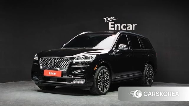 Lincoln Aviator 2nd generation 2022 Черный из Кореи