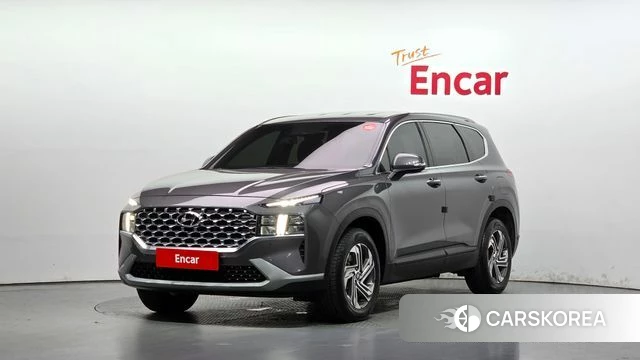 Hyundai The New Santa Fe 2021 Серый из Кореи