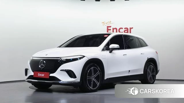 Mercedes-Benz EQS SUV X296 2023 Белый из Кореи