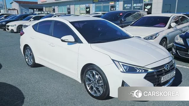 Hyundai The New Avante AD 2019 Белый из Кореи