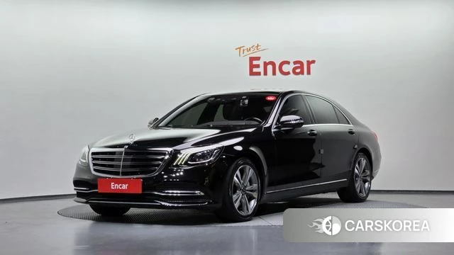 Mercedes-Benz S-Class W222 2018 Черный из Кореи