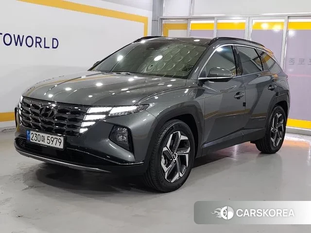 Hyundai Tucson (NX4) 2023 Светло-зеленый из Кореи