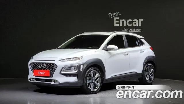 Hyundai Kona 2018 Белый из Кореи