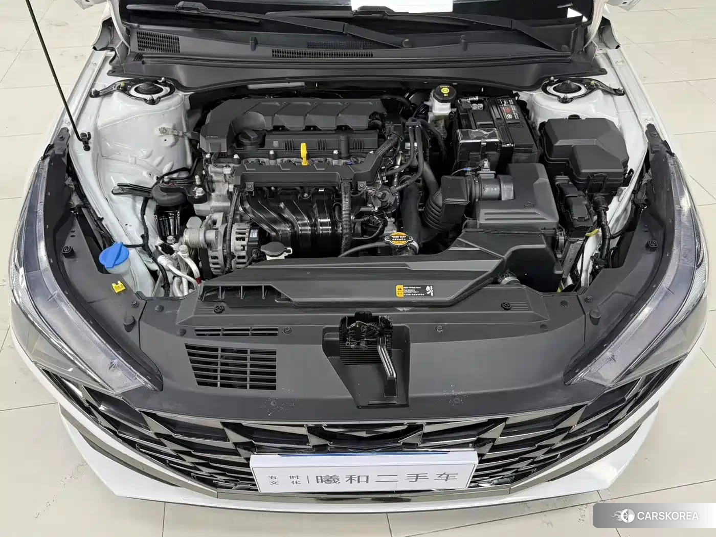 Hyundai Elantra 2023 Белый из Китая