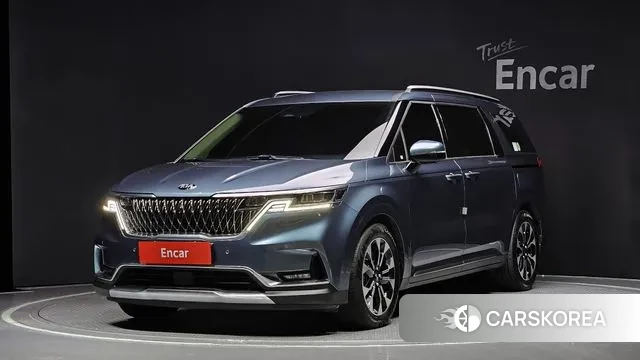 Kia Carnival 4th generation 2021 Серый из Кореи