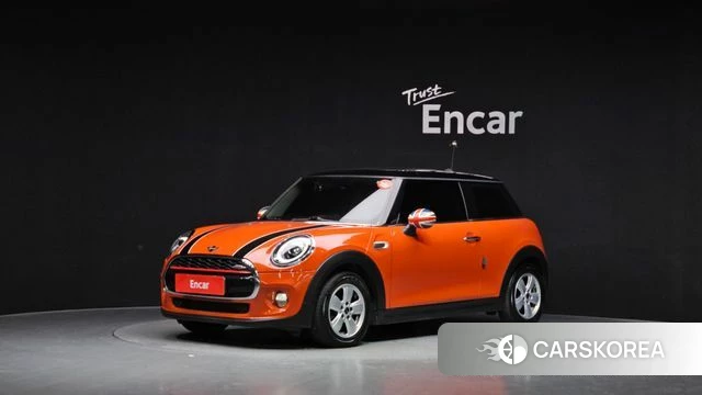 Mini Cooper 2019 Оранжевый из Кореи
